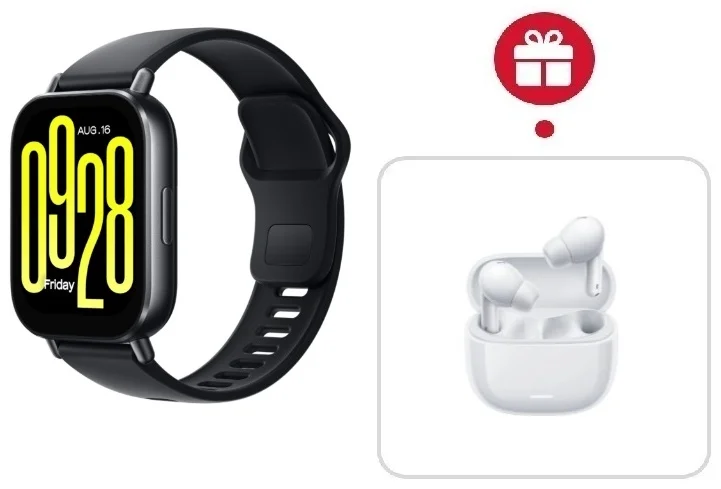 Смарт-часы Redmi Watch 5 Active M2351W1 Midnight Black + подарок