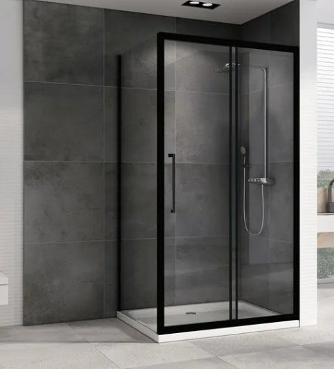 Душевое ограждение Abber двухстенное AG30160BH-S90B, 900х1950 мм купить,NaN