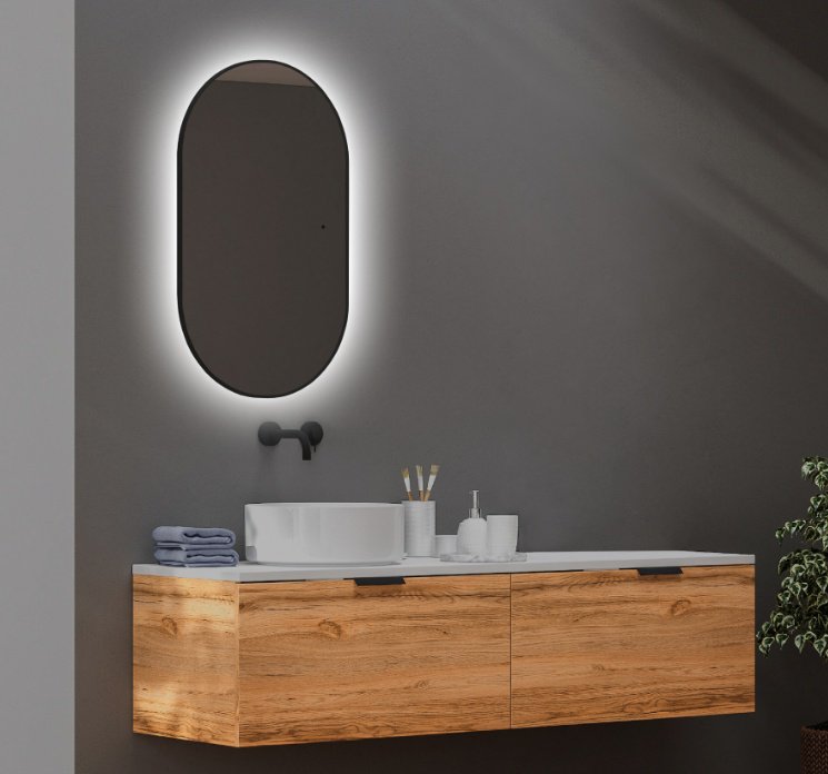 Зеркало настенное Abber 55x105 см - ForteMarket Зеркало настенное Abber 55x105 см купить,0