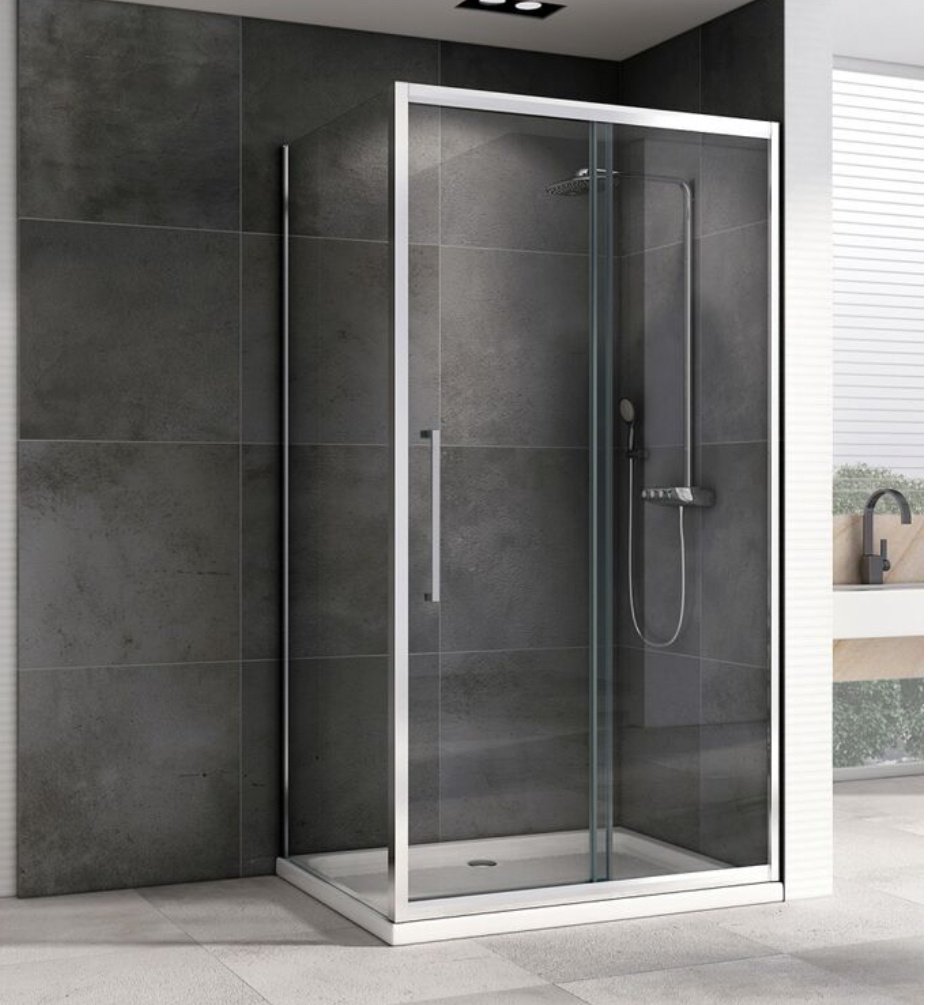 Душевое ограждение Abber двухстенное AG30160H-S60, 600х1950 мм купить,NaN