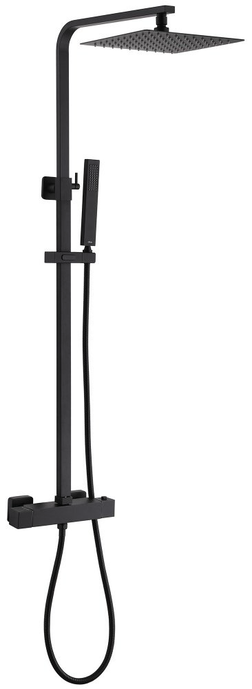 Душевая стойка Abber Daheim AF8260B черный матовый купить,NaN