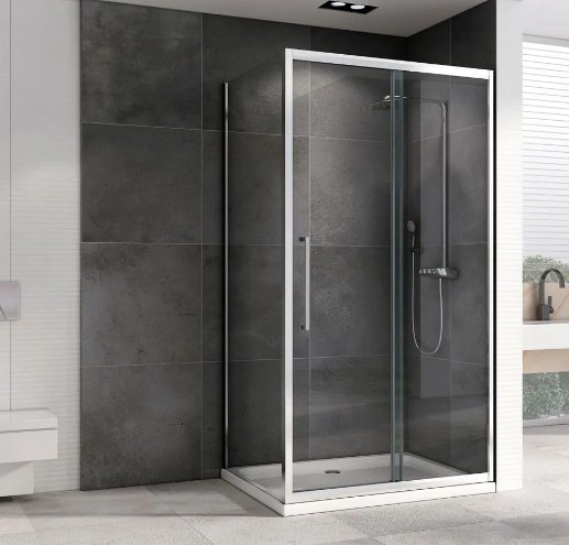 Душевое ограждение Abber двухстенное AG30160H-S70, 700х1950 мм купить,0