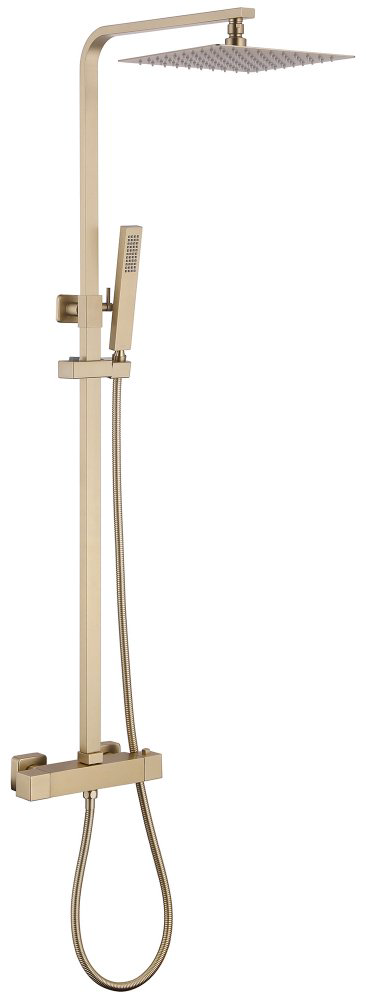 Душевая стойка Abber Daheim AF8260GL золотой матовый