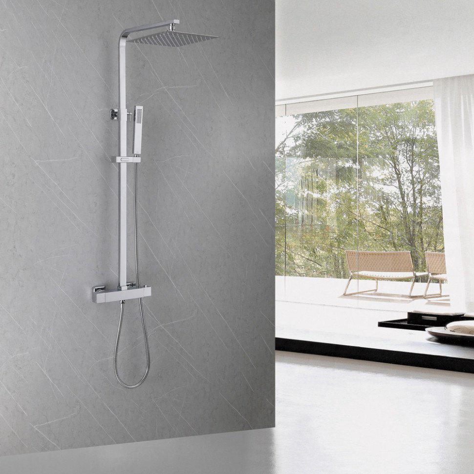 Душевая стойка Abber Daheim AF8260L хром купить,279600