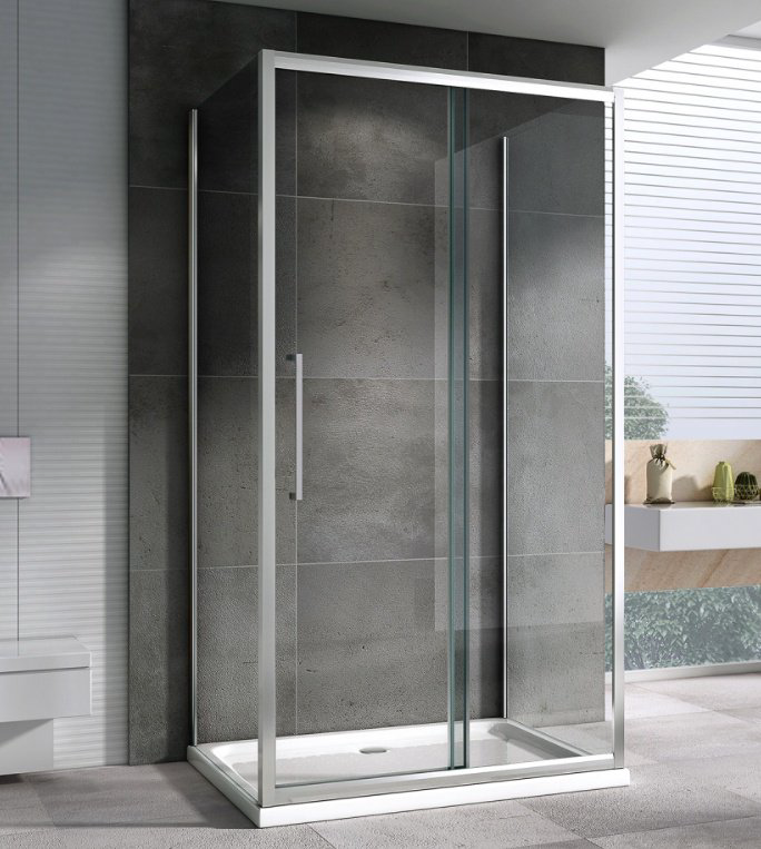 Душевое ограждение Abber трехстенное AG30140H-S60-S60, 600х1950 мм купить,NaN