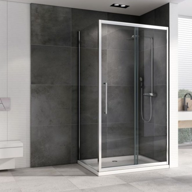 Душевое ограждение Abber двухстенное AG30160H-S90, 900х1950 мм купить,NaN