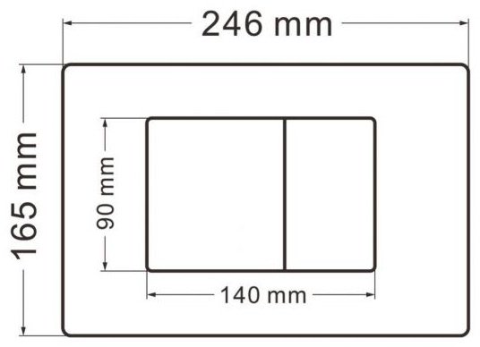 Abber кнопка смыва AC0120RG - ForteMarket Abber кнопка смыва AC0120RG купить,0