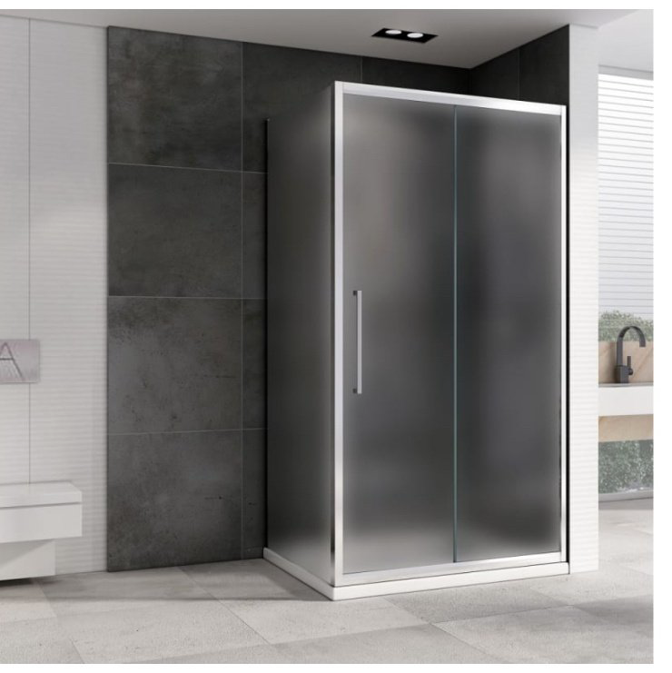 Душевое ограждение Abber трехстенное AG30140MH-S60M, 1400х1950 мм купить,NaN