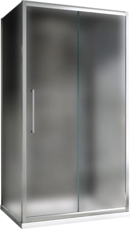 Душевое ограждение Abber трехстенное AG30140MH-S60M-S60M, 1400х1950 мм