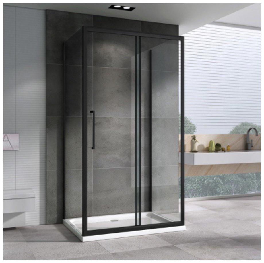 Душевое ограждение Abber трехстенное AG30150BH-S50B-S50B, 1500х1950 мм - ForteMarket Душевое ограждение Abber трехстенное AG30150BH-S50B-S50B, 1500х1950 мм купить,0