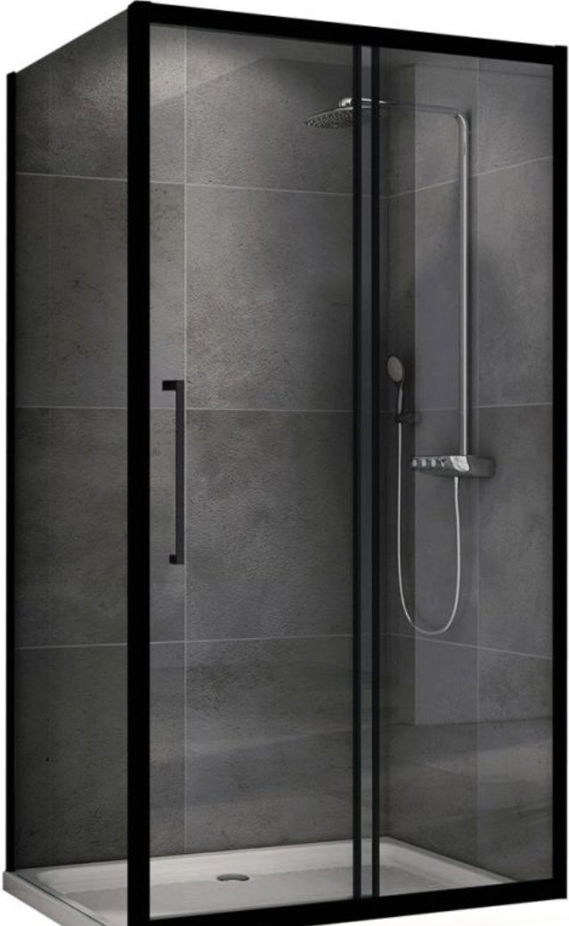 Душевое ограждение Abber двухстенное AG30170BH-S90B, 900х1950 мм купить,NaN
