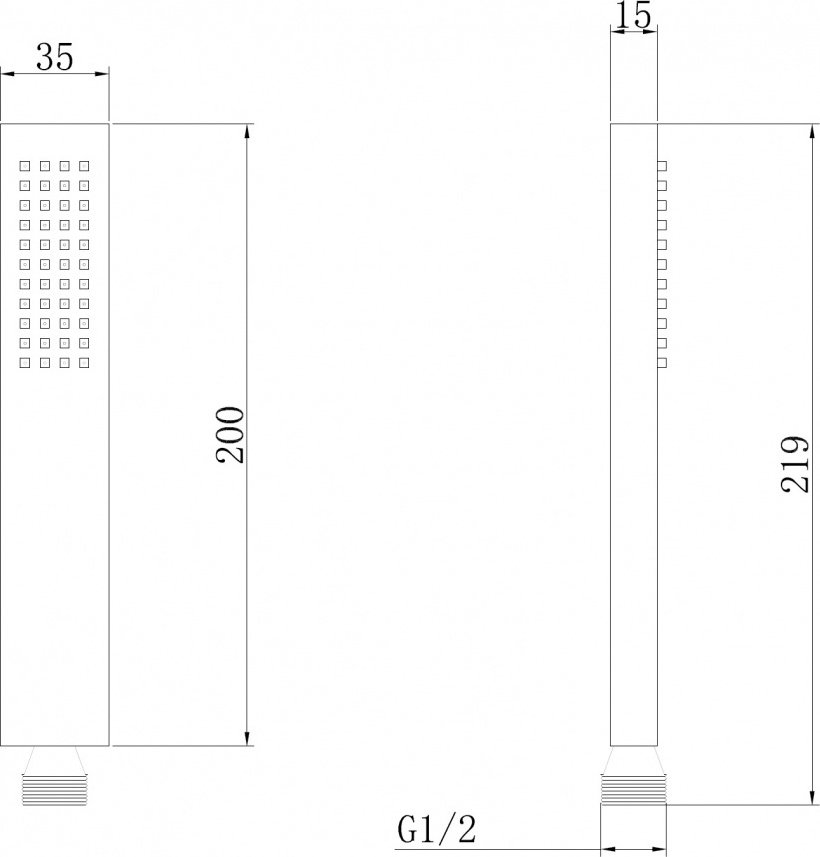 Abber лейка для душа AF0050B латунь, черный матовый - ForteMarket Abber лейка для душа AF0050B латунь, черный матовый купить,0