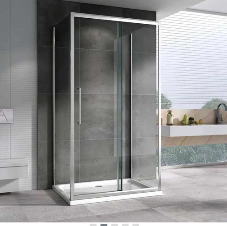 Душевое ограждение Abber трехстенное AG30150H-S50-S50, 1500х1950 мм купить,NaN