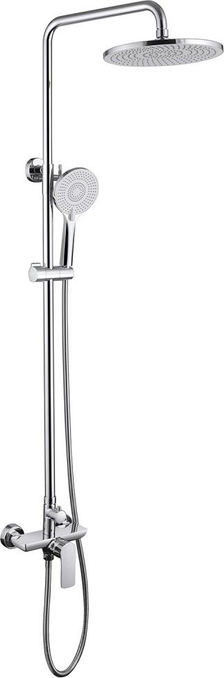 Abber душевая стойка Weiss Insel AF8020 без излива, хром