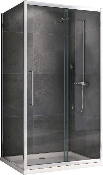 Душевое ограждение Abber двухстенное AG30170H-S60, 600х1950 мм