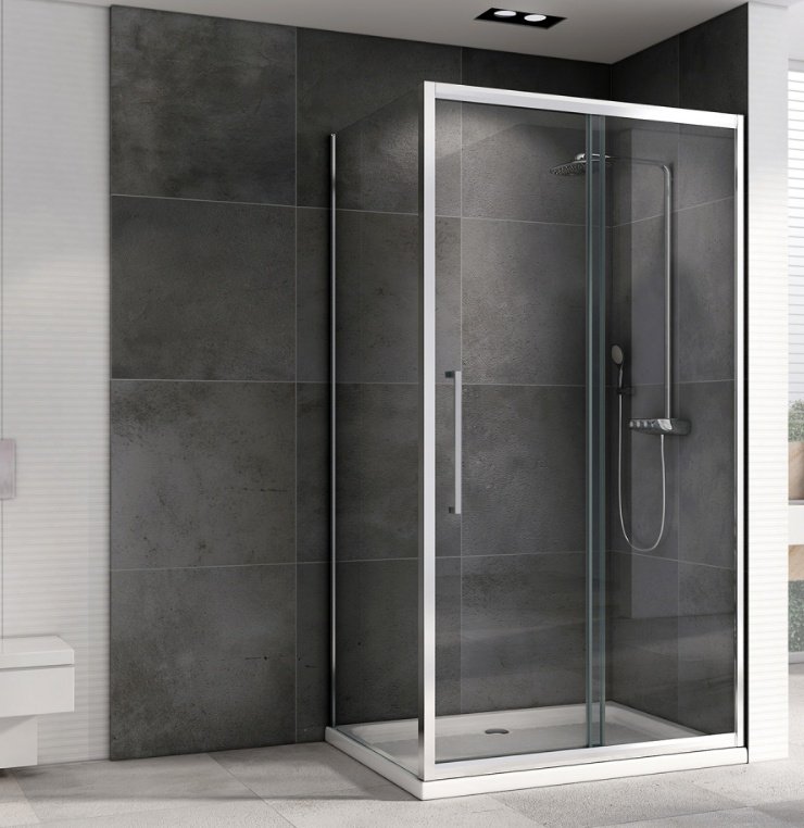 Душевое ограждение Abber двухстенное AG30170H-S60, 600х1950 мм - ForteMarket Душевое ограждение Abber двухстенное AG30170H-S60, 600х1950 мм купить,0