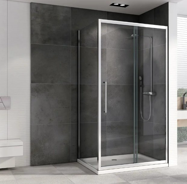 Душевое ограждение Abber двухстенное AG30170H-S70, 700х1950 мм купить,NaN