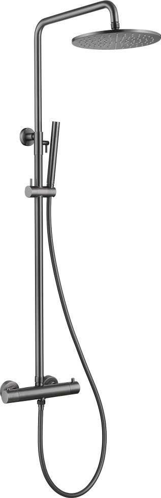 Душевая стойка Abber Wasser Kreis AF8160NGL Grey