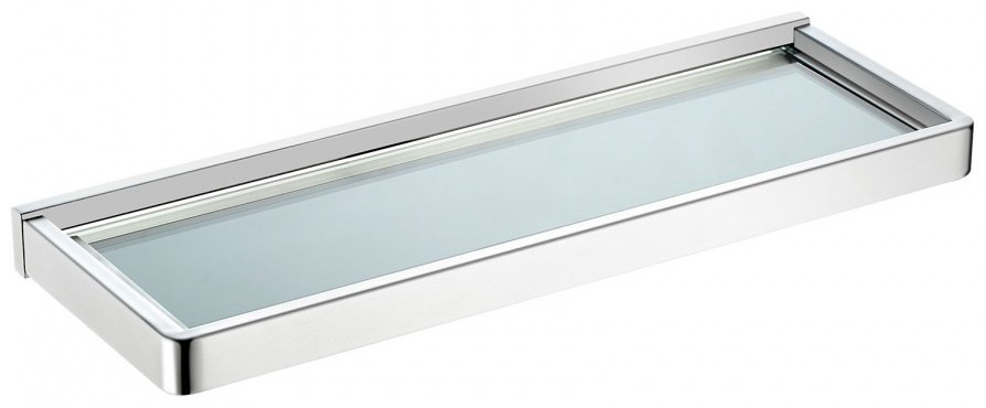 Abber полка Westen AA1759 1 шт, стекло, нержавеющая сталь купить,81300
