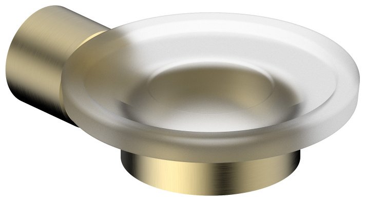 Abber мыльница Osten 316 AA185A8BG 1 шт, стекло, нержавеющая сталь