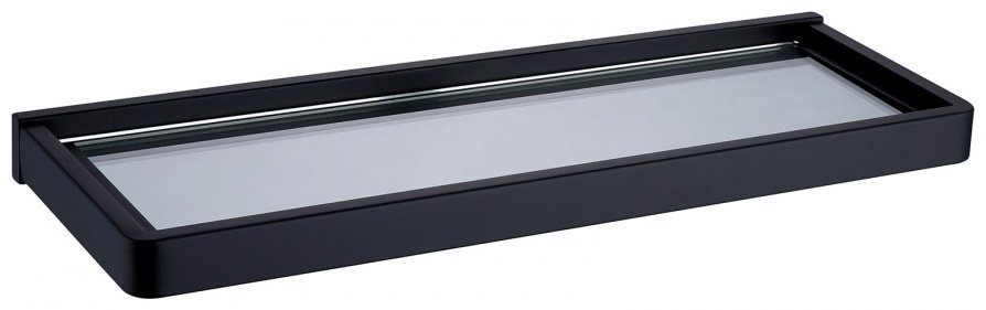 Abber полка Westen AA1759B 1 шт, стекло, нержавеющая сталь