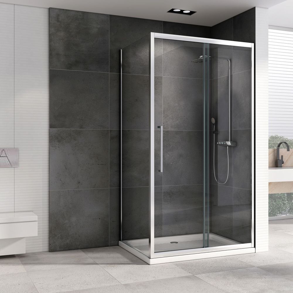 Душевое ограждение Abber двухстенное AG30170H-S90, 1700х900х1950 мм купить,NaN