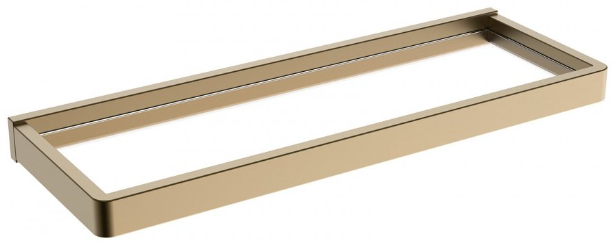 Abber полка Westen AA1759G 1 шт, нержавеющая сталь, стекло купить,64500