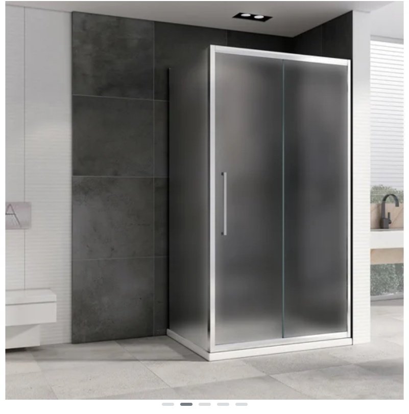 Душевое ограждение Abber двухстенное AG30170MH-S50M, 1700х1950 мм купить,NaN