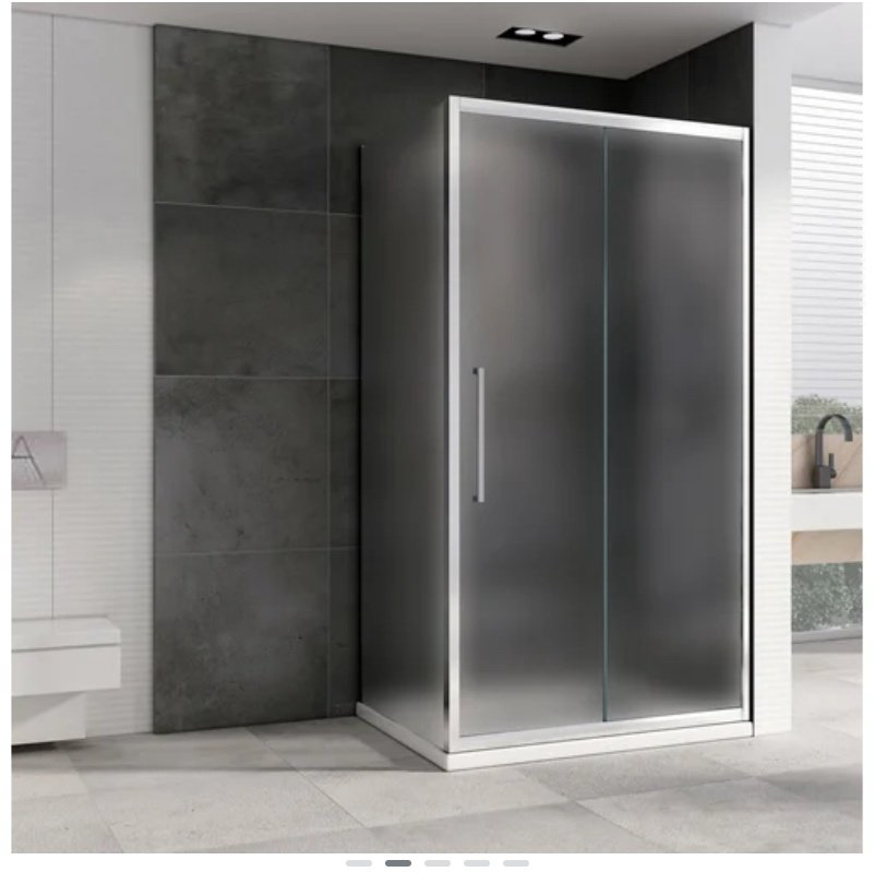 Душевое ограждение Abber двухстенное AG30170MH-S50M, 1700х1950 мм купить,NaN