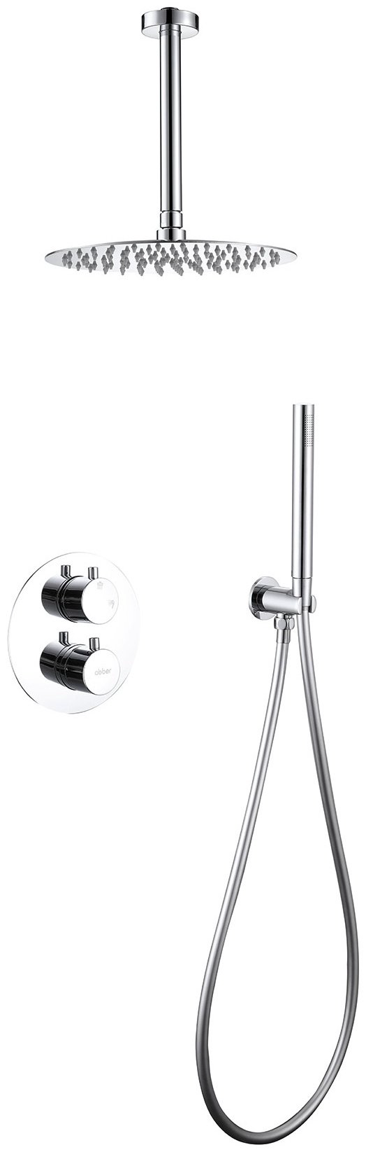 Душевая система Abber Wasser Kreis AF8121 хром - ForteMarket Душевая система Abber Wasser Kreis AF8121 хром купить,180180