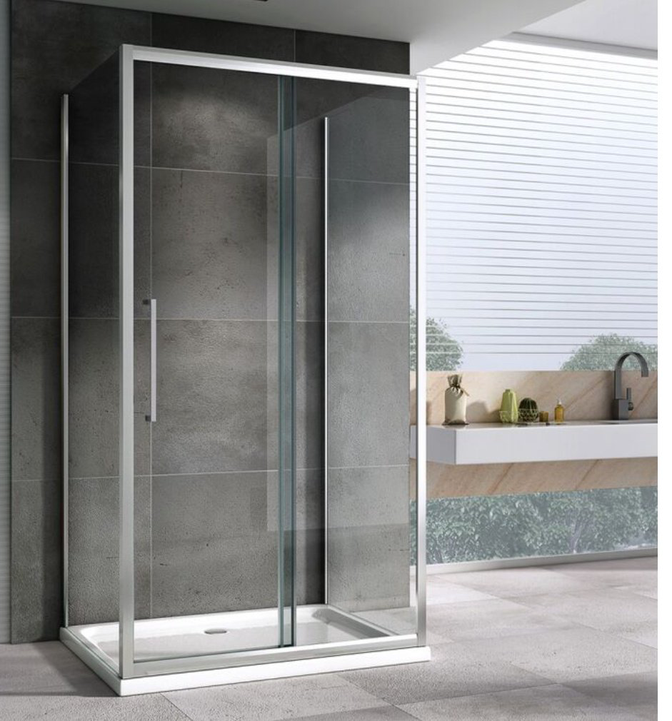 Душевое ограждение Abber трехстенное AG30160H-S60-S60, 600х1950 мм купить,NaN