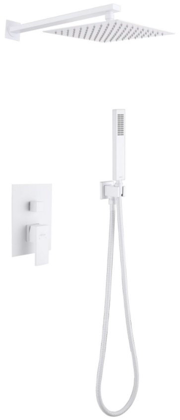 Душевая система Abber Daheim AF8219W белая