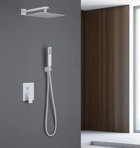 Душевая система Abber Daheim AF8219W белая - ForteMarket Душевая система Abber Daheim AF8219W белая купить,255516