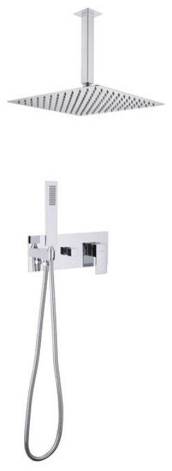 Душевая система Abber Daheim AF8221 хром