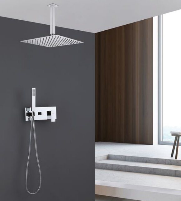 Душевая система Abber Daheim AF8221 хром