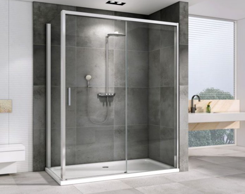 Душевое ограждение Abber двухстенное AG93160-S92, 900х2000 мм купить,NaN