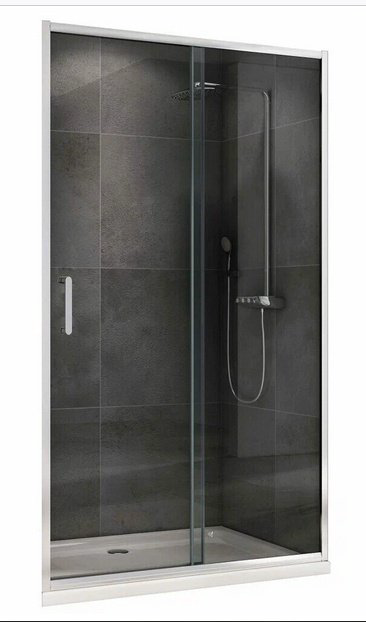 Душевое ограждение Abber одностенное AG301405, 1400х600х1900 мм купить,NaN