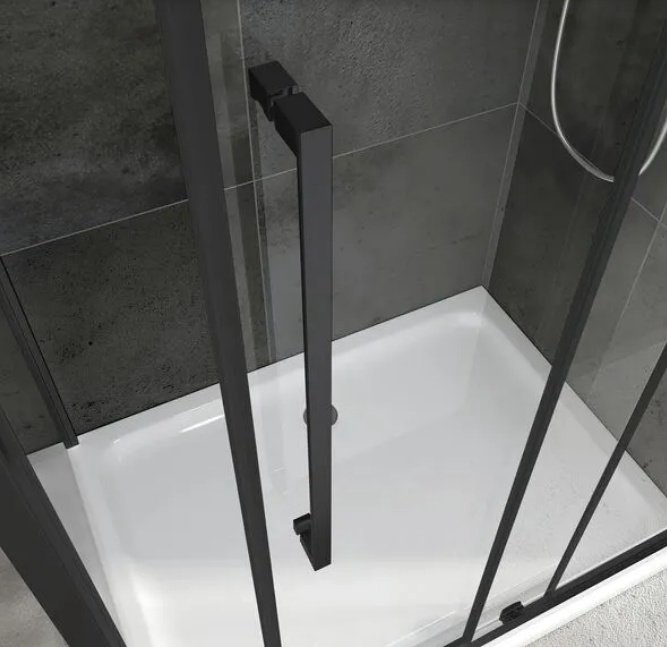 Душевое ограждение Abber трехстенное AG30170BH-S60B-S60B, 600х1950 мм купить,NaN