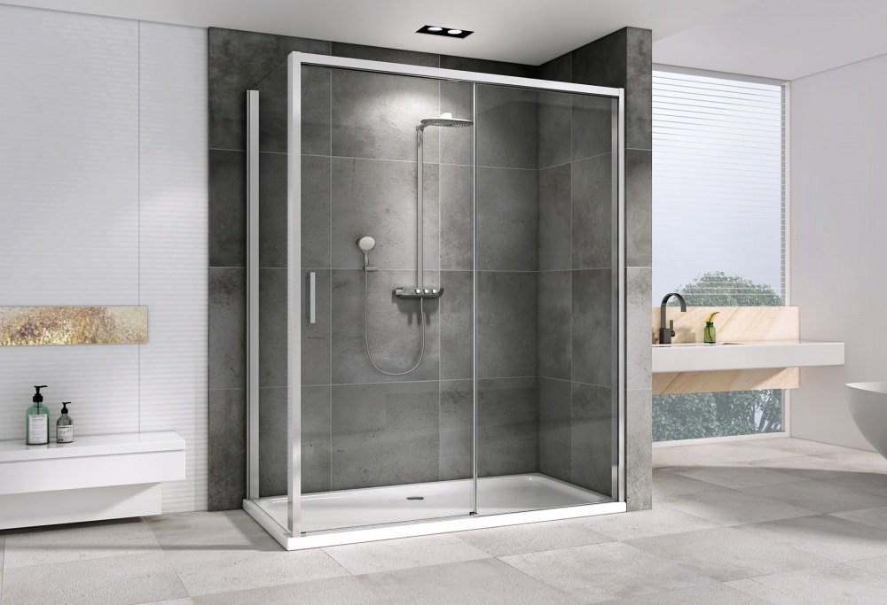 Душевое ограждение Abber двухстенное Komfort AG93120-S102, 1000х2000 мм - ForteMarket Душевое ограждение Abber двухстенное Komfort AG93120-S102, 1000х2000 мм купить,NaN