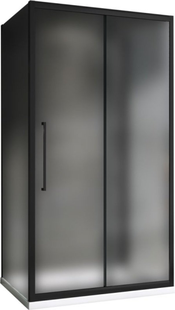 Душевое ограждение Abber трехстенное AG30170BMH-S80BM-S80BM, 800х1950 мм
