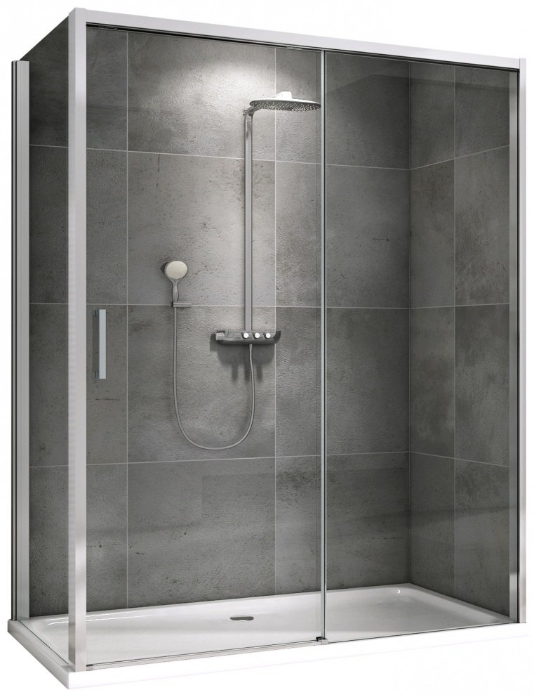 Душевое ограждение Abber двухстенное Komfort AG93120-S92, 900х2000 мм купить,NaN