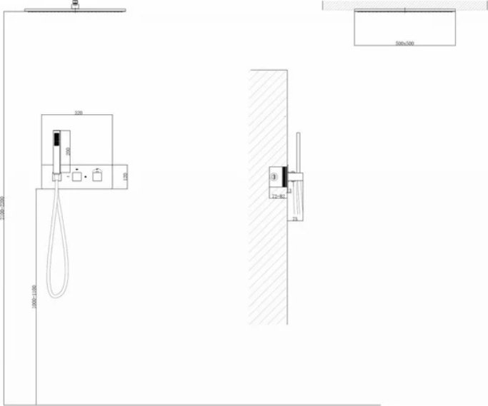Душевая система Abber Daheim AF8255SP серая сатин купить,691000