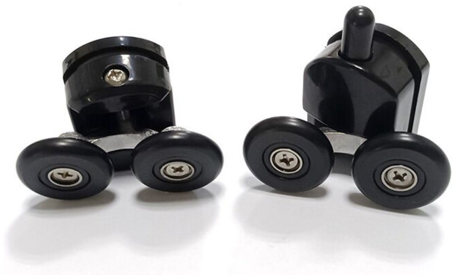 Душевое ограждение Abber трехстенное AG30100BH-S50B-S50B, 1000х1950 мм купить,0