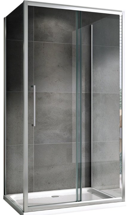 Душевое ограждение Abber трехстенное AG30170H-S60-S60, 600х1950 мм купить,NaN