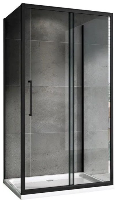 Душевое ограждение Abber трехстенное AG30110BH-S90B-S90B, 900х1950 мм купить,NaN