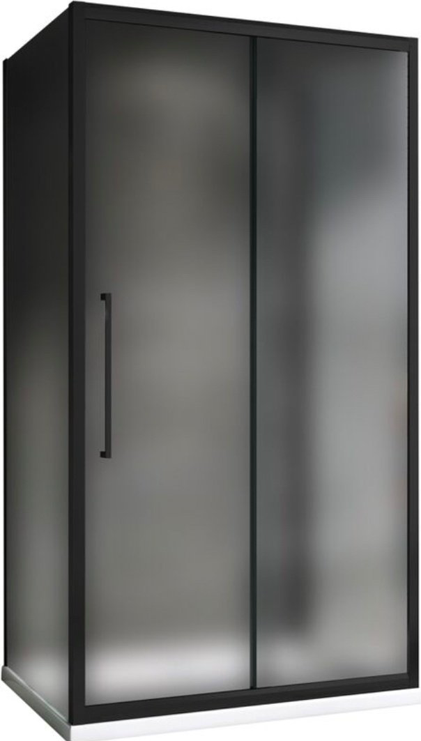 Душевое ограждение Abber трехстенное AG30110BMH-S80BM-S80BM, 800х1950 мм