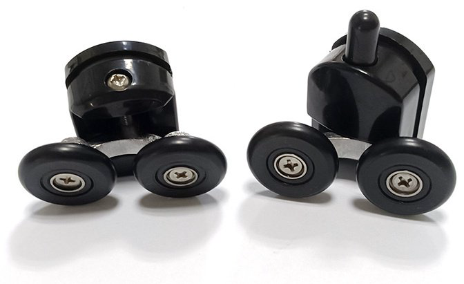 Душевое ограждение Abber двухстенное Schwarzer Diamant AG30100BH-S100B-S100B, 1000х1950 мм купить,NaN