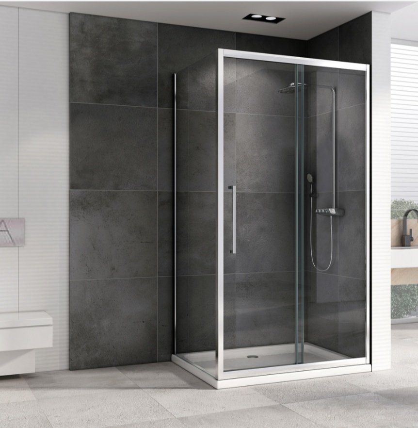 Душевое ограждение Abber двухстенное Schwarzer Diamant AG30140H-S100, 1400х1000х1950 мм - ForteMarket Душевое ограждение Abber двухстенное Schwarzer Diamant AG30140H-S100, 1400х1000х1950 мм купить,0