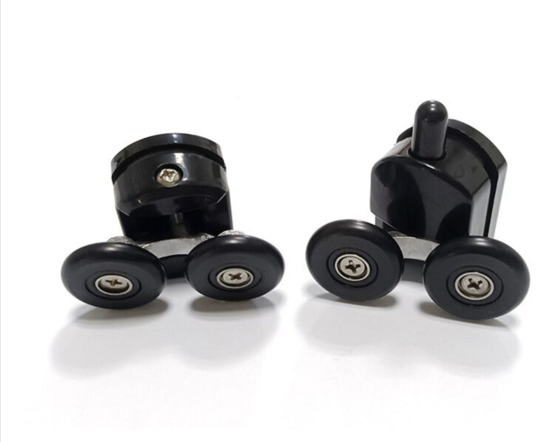 Душевое ограждение Abber трехстенное AG30120BH-S60B-S60B, 1200х1950 мм