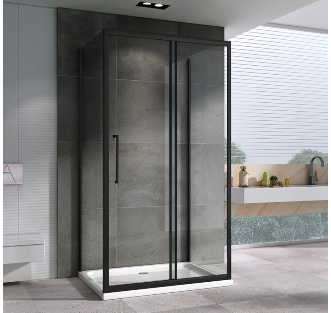 Душевое ограждение Abber трехстенное AG30120BH-S70B-S70B, 700х1950 мм купить,NaN